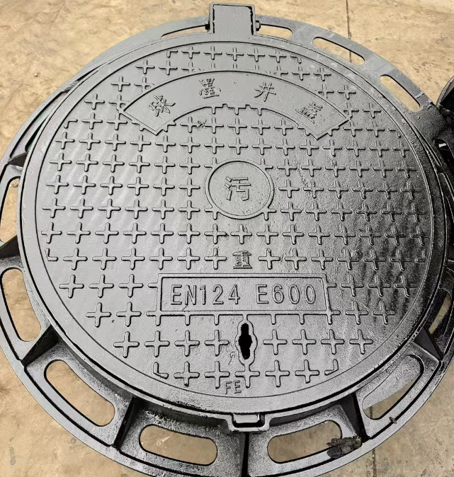 滨城球墨铸铁五防井盖展示